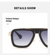 Retro Men's Square Sunglasses - SunglassesMart