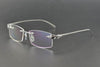 Rimless Titanium Leopard Spectacles Eyewear - SunglassesMart