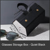Portable Glasses Organizer 5 Grids Multi-slot Eyeglasses Storage Display Travel Folding Sunglasses PU Leather Case Home Storage - SunglassesMart