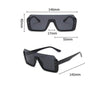 Oversize Semi Frame Sunglasses - SunglassesMart