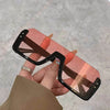 Oversize Semi Frame Sunglasses - SunglassesMart