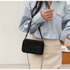 Punk Style Black Silver Women Diamonds Tote Bag Woman Rhinestone Shoulder Bags-JM - SunglassesMart