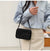 Punk Style Black Silver Women Diamonds Tote Bag Woman Rhinestone Shoulder Bags-JM - SunglassesMart