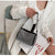 Punk Style Black Silver Women Diamonds Tote Bag Woman Rhinestone Shoulder Bags-JM - SunglassesMart