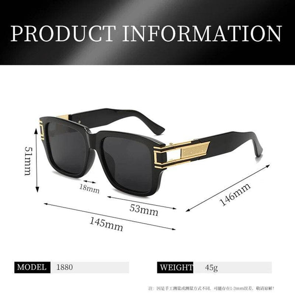 New Fashion Classic Unisex Square Sunglasses - SunglassesMart