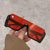 Oversize Semi Frame Sunglasses - SunglassesMart