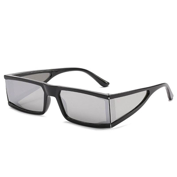 Rectangle Women Fashion Retro Mirror Sunglasses - SunglassesMart