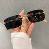 Panther Rimless Cut Edge Sunglasses - SunglassesMart